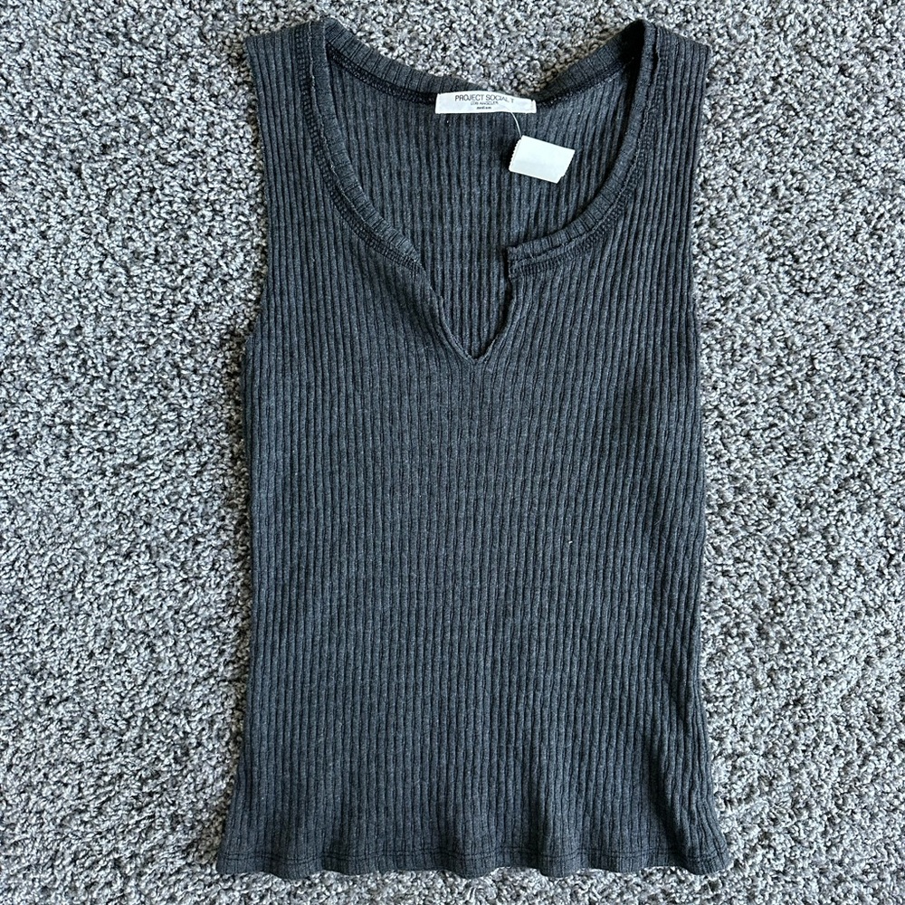 NWT Dark Gray Women’s M Tank Top